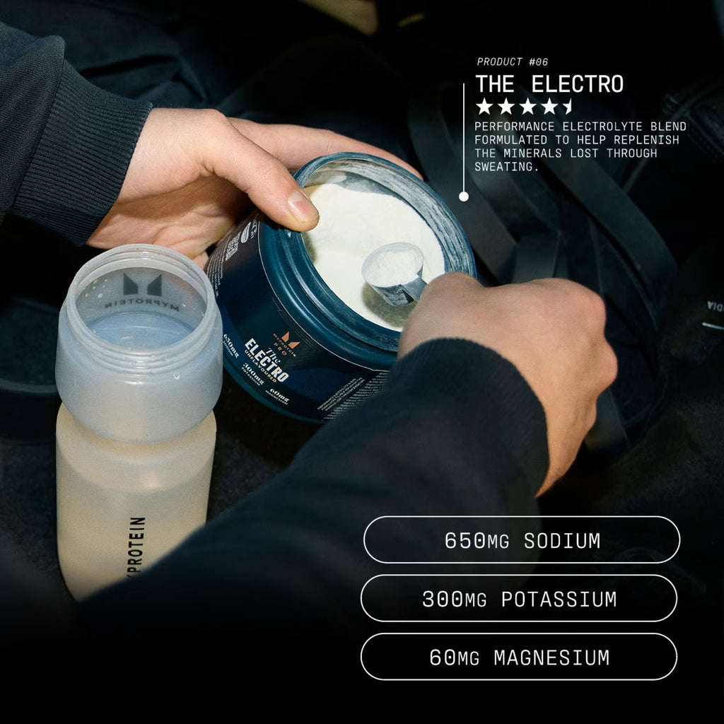 THE Electro Hydrate harder. Perform better