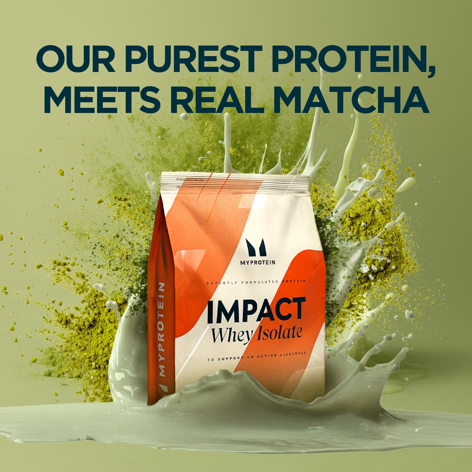 Impact Whey Isolate Powder | Matcha