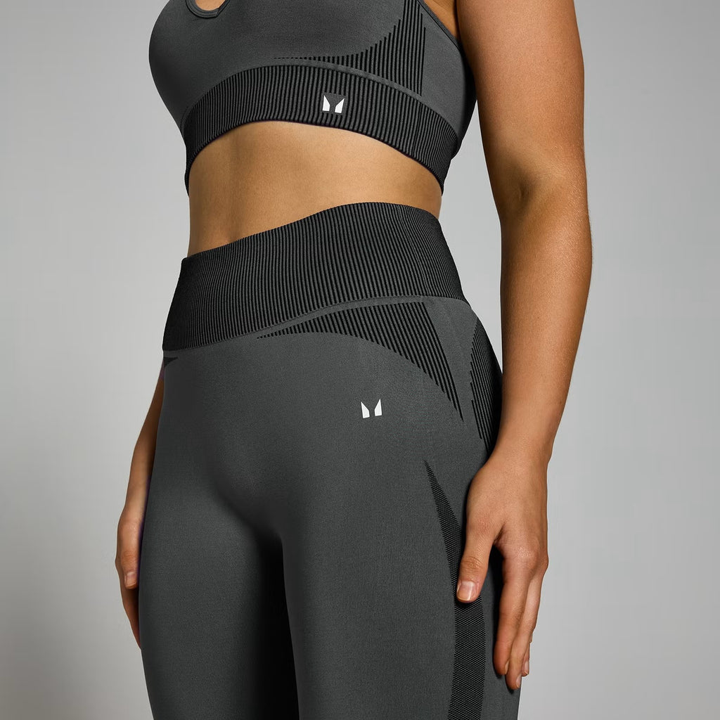 Women's Two Toned Seamless Leggings